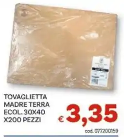 Vivo Supermercati Tovaglietta madre terra offerta