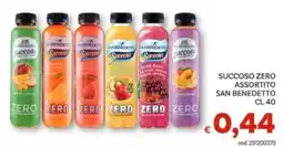Vivo Supermercati Succoso zero assortito San Benedetto offerta