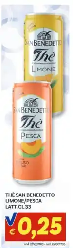 Vivo Supermercati Thè San Benedetto Limone/Pesca offerta