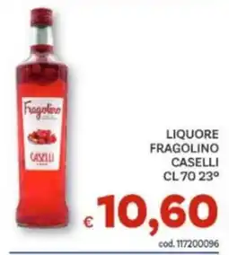Vivo Supermercati Liquore fragolino caselli offerta