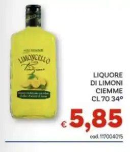 Vivo Supermercati Limoncello Ciemme offerta