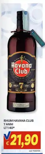 Vivo Supermercati Rhûm Havana Club 7 Anni offerta