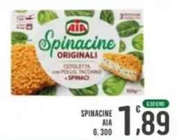 La Mimosa Supermercati Spinacine Originali AIA offerta