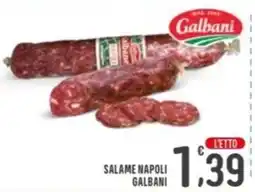 La Mimosa Supermercati Salame Napoli Galbani offerta