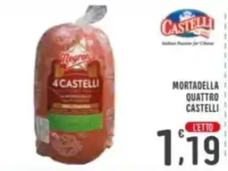 La Mimosa Supermercati Mortadella quattro castelli offerta