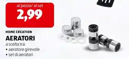 ALDI Home Creation aeratori offerta