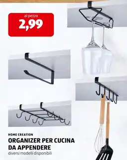ALDI Home Creation Organizer per cucina da appendere offerta