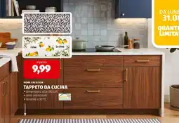 ALDI Home Creation Tappeto da cucina offerta
