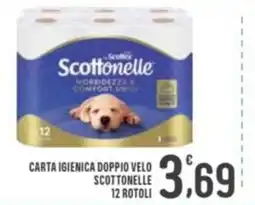La Mimosa Supermercati Carta igienica doppio velo Scottonele offerta