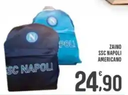 La Mimosa Supermercati Zaino SSC Napoli Americano offerta