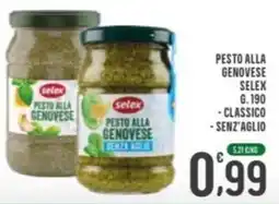 La Mimosa Supermercati Pesto alla genovese Selex offerta