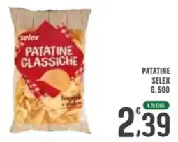 La Mimosa Supermercati Patatine classiche Selex offerta