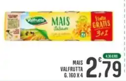 La Mimosa Supermercati Mais Valfrutta offerta
