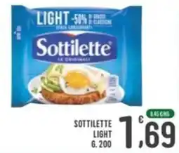 La Mimosa Supermercati Sottilette Light offerta