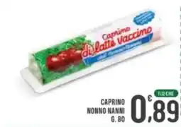 La Mimosa Supermercati Caprino di latte vaccino offerta