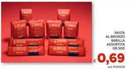 Vivo Supermercati Pasta al bronzo Barilla assortita offerta