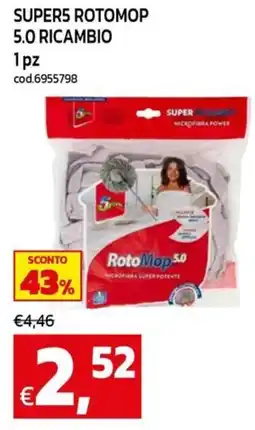 C+C maxigross Super5 Rotomop 5.0 ricambio offerta