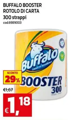 C+C maxigross Buffalo booster rotolo di carta offerta