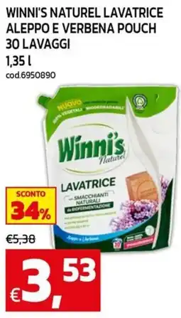 C+C maxigross Winni's Naturel Lavatrice Aleppo e Verbena offerta