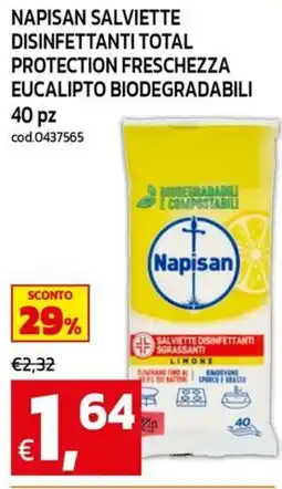 C+C maxigross Salviette disinfettanti total protection freschezza eucalipto offerta
