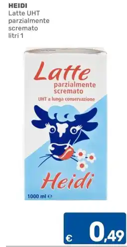 ARCA C+C cash and carry Latte parzialmente scremato Heidi offerta