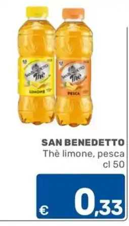 ARCA C+C cash and carry San Benedetto Thè limone, pesca offerta
