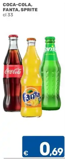 ARCA C+C cash and carry Coca-Cola, Fanta, Sprite offerta
