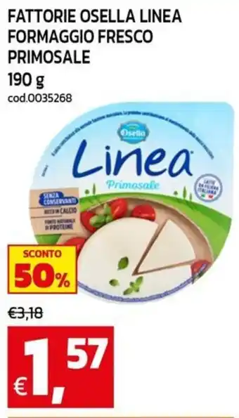 Linea Formaggio Fresco Primosale