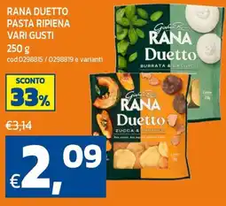 C+C maxigross Rana Duetto pasta ripiena offerta