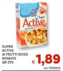 Vivo Supermercati Super Active ai frutti rossi Noi&Voi offerta