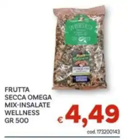 Vivo Supermercati Frutta secca omega mix-insalate wellness offerta