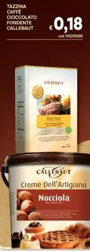 Vivo Supermercati Creme Dell'Artigiano Nocciola Callebaut offerta