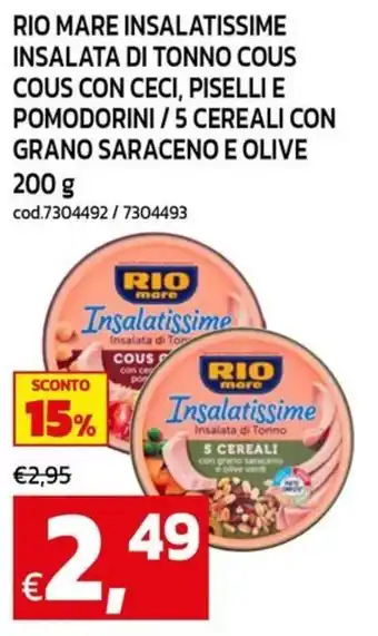 Rio mare Insalatissime