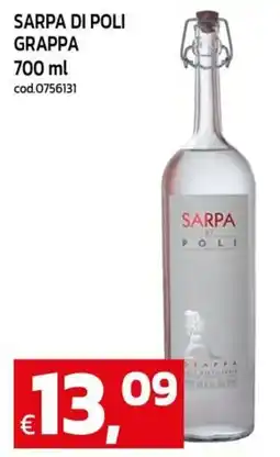C+C maxigross Sarpa di Poli Grappa offerta