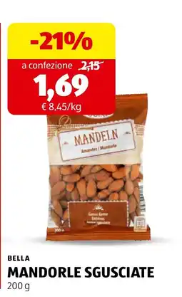 ALDI Bella mandorle sgusciate offerta