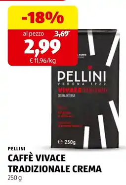 ALDI Pellini Caffè Vivace Tradizionale Crema offerta