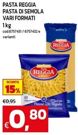 C+C maxigross Pasta Reggia pasta di semola offerta
