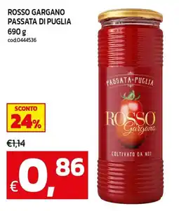C+C maxigross Passata di Puglia Rosso Gargano offerta