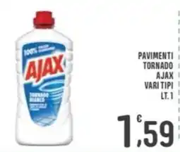 La Mimosa Supermercati Tornado bianco Ajax offerta