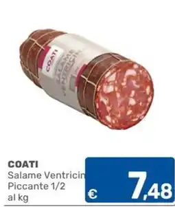ARCA C+C cash and carry Coati Salame Venticin Piccante offerta