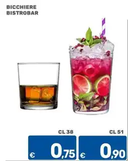 ARCA C+C cash and carry Bicchiere bistrobar offerta