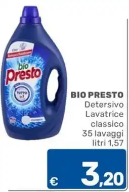 ARCA C+C cash and carry Bio Presto Detersivo Lavatrice classico offerta