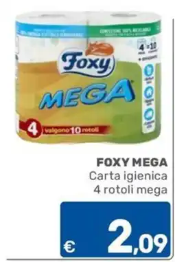 ARCA C+C cash and carry Foxy Mega Carta igienica offerta
