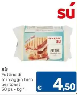 ARCA C+C cash and carry Sù Fettine di formaggio fuso per toast offerta
