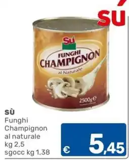 ARCA C+C cash and carry Sù Funghi Champignon al naturale offerta