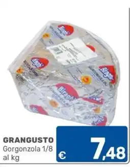 ARCA C+C cash and carry Grangusto Gorgonzola offerta