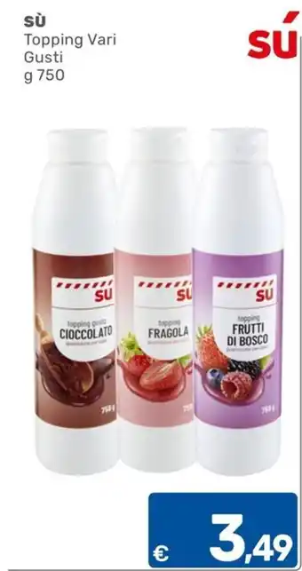 ARCA C+C cash and carry Sù topping vari gusti offerta