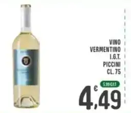 La Mimosa Supermercati Vino Vermentino I.G.T. Piccini offerta