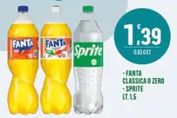 La Mimosa Supermercati Fanta classica o zero/ Sprite offerta