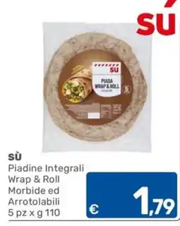 ARCA C+C cash and carry Sù Piadine Integrali Wrap & Roll offerta